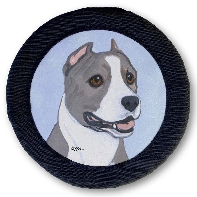 American Staffordshire Terrier FOTOFRISBY Flying Dog Disc Toy