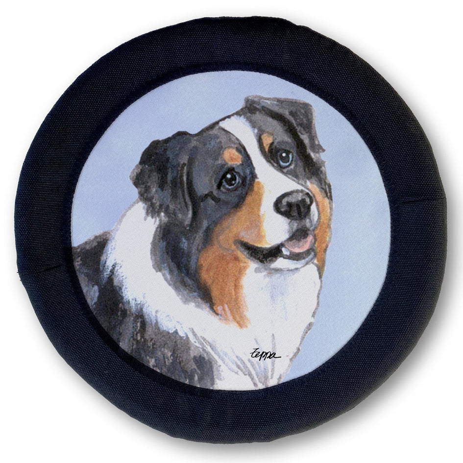 Australian Shepherd FOTOFRISBY Flying Dog Disc Toy