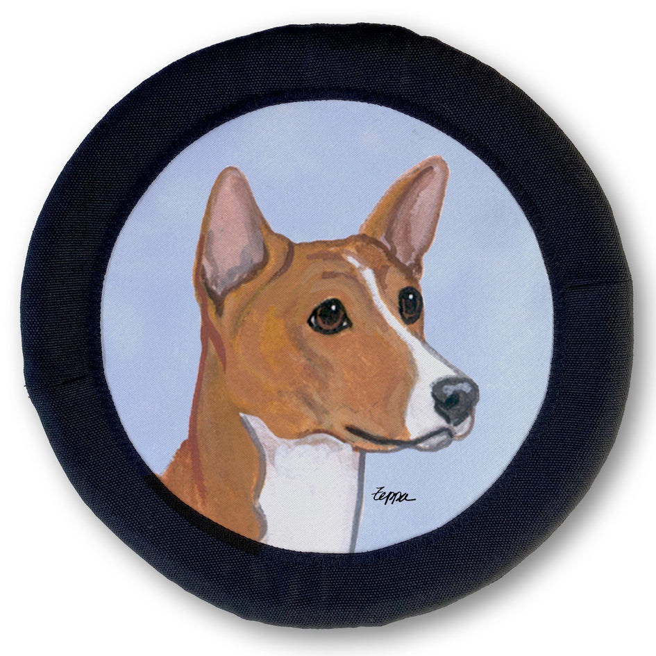 Basenji FOTOFRISBY Flying Dog Disc Toy