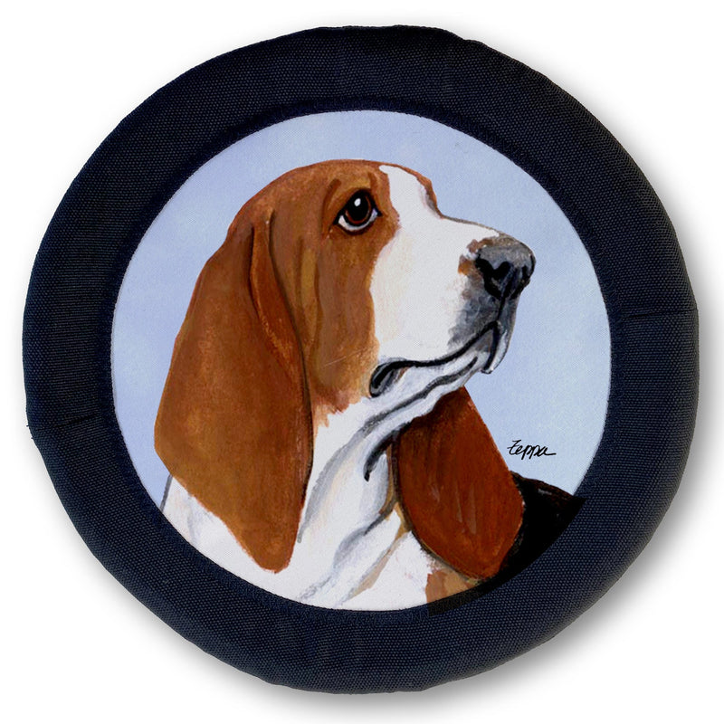 Basset Hound FOTOFRISBY Flying Dog Disc Toy