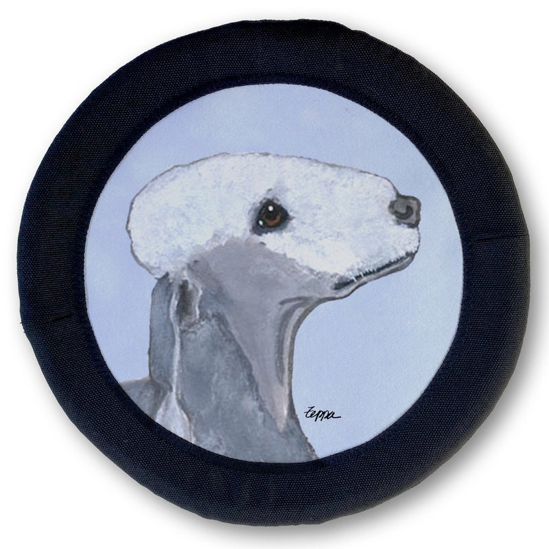 Bedlington Terrier FOTOFRISBY Flying Dog Disc Toy