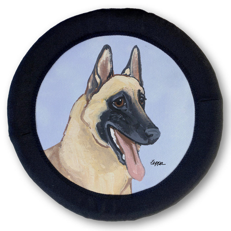 Belgian Malinois FOTOFRISBY Flying Dog Disc Toy