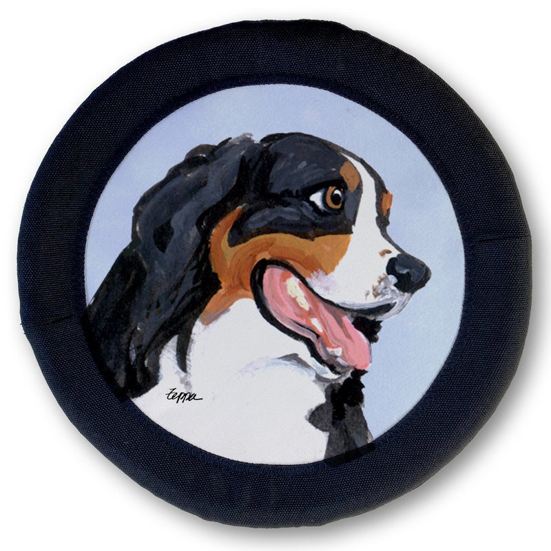 Bernese Mountain Dog FOTOFRISBY Flying Dog Disc Toy