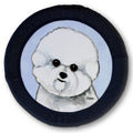 Bichon Frise FOTOFRISBY Flying Dog Disc Toy