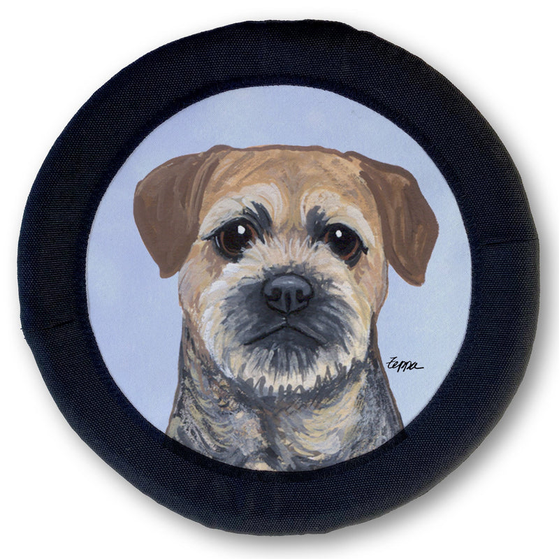 Border Terrier FOTOFRISBY Flying Dog Disc Toy