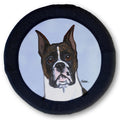 Boxer Standing FOTOFRISBY Flying Dog Disc Toy