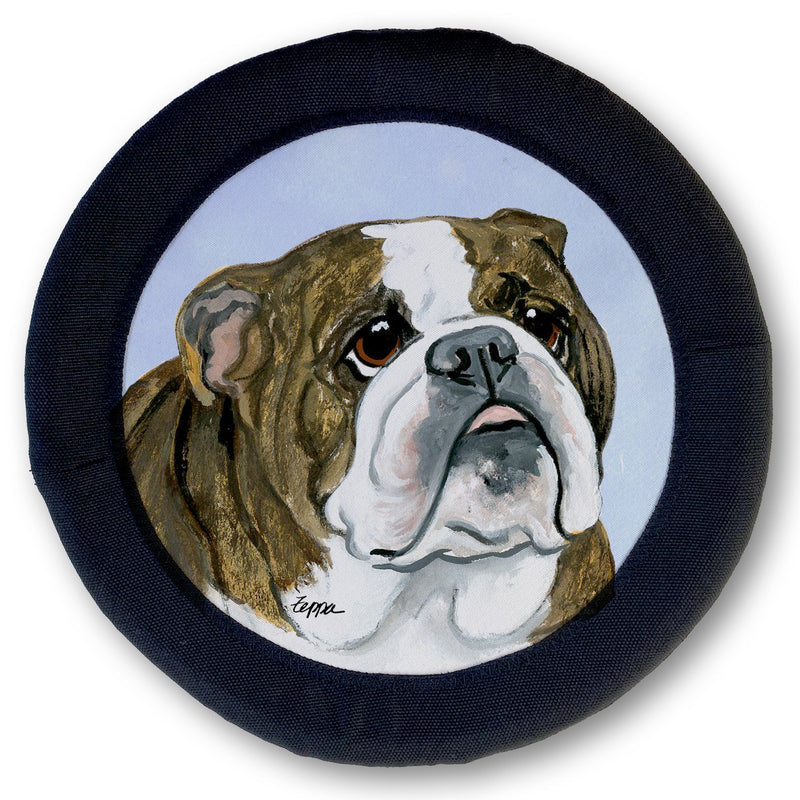 Bulldog FOTOFRISBY Flying Dog Disc Toy