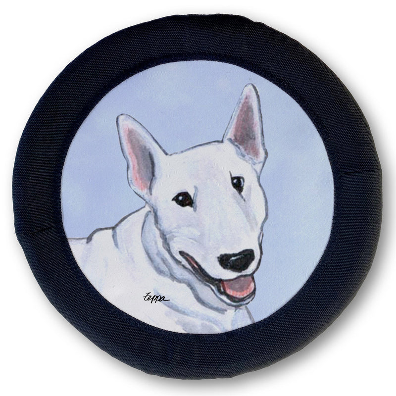 Bull Terrier FOTOFRISBY Flying Dog Disc Toy