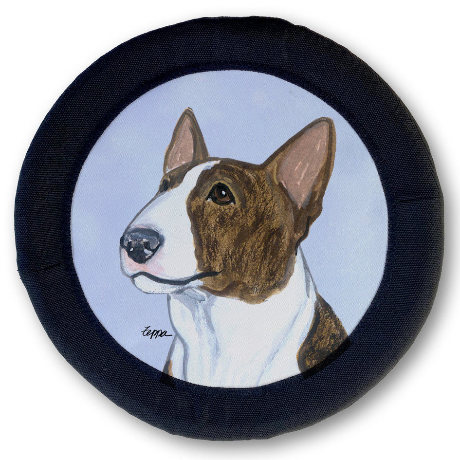 Bull Terrier FOTOFRISBY Flying Dog Disc Toy