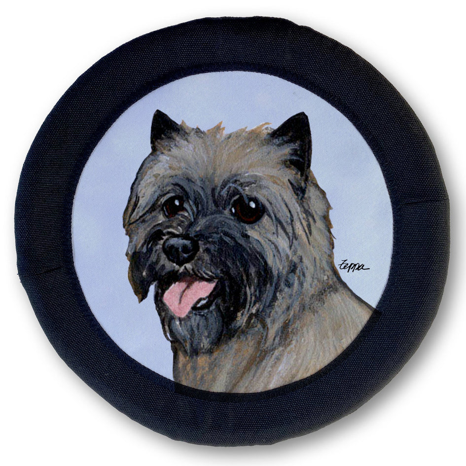 Cairn Terrier FOTOFRISBY Flying Dog Disc Toy