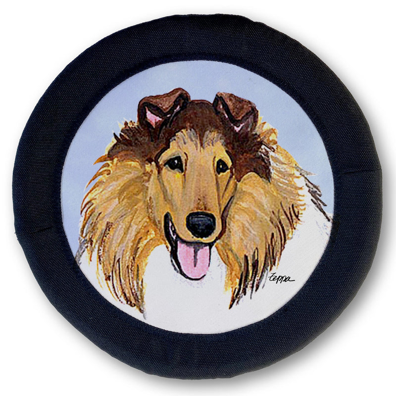 Collie FOTOFRISBY Flying Dog Disc Toy