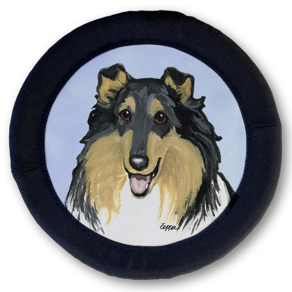 Collie FOTOFRISBY Flying Dog Disc Toy
