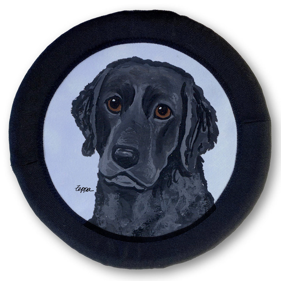 Curly-Coated Retriever FOTOFRISBY Flying Dog Disc Toy