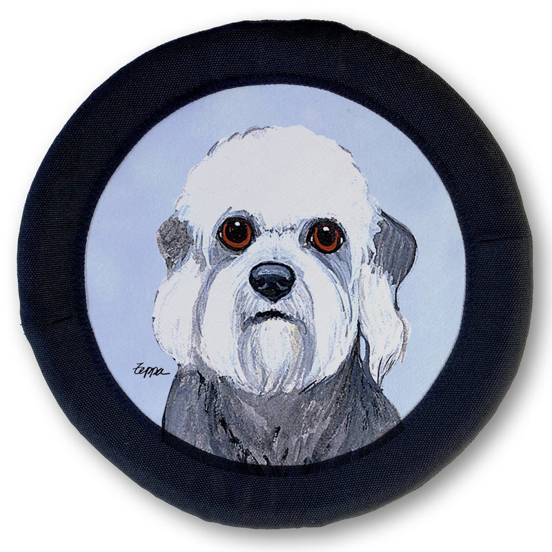 Dandi Dinmont Terrier FOTOFRISBY Flying Dog Disc Toy