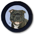English Staffordshire FOTOFRISBY Flying Dog Disc Toy