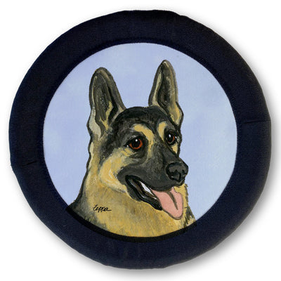 German Shepherd Dog FOTOFRISBY Flying Dog Disc Toy