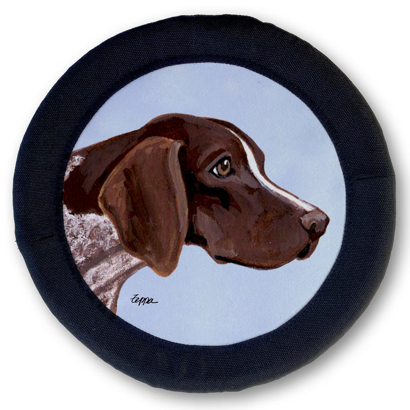 German Shorthaired/ Wirehaired Pointer FOTOFRISBY Flying Dog Disc Toy