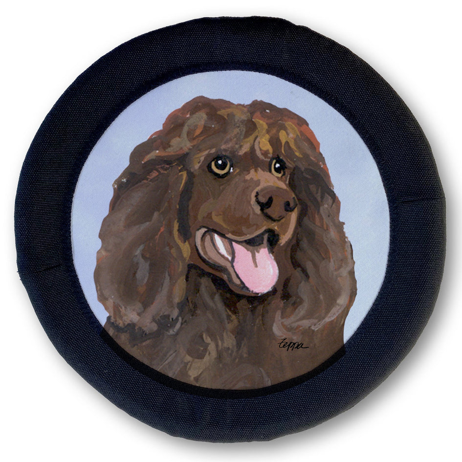 Irish Water Spaniel FOTOFRISBY Flying Dog Disc Toy