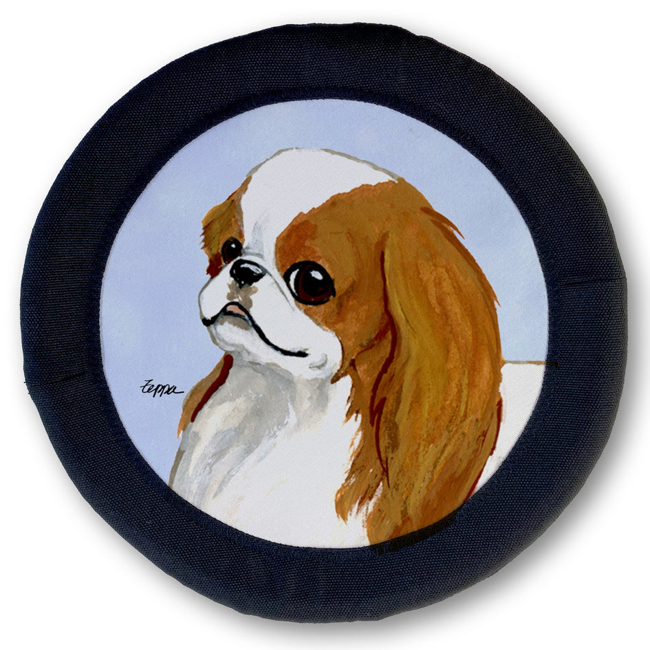 Japanese Chin FOTOFRISBY Flying Dog Disc Toy