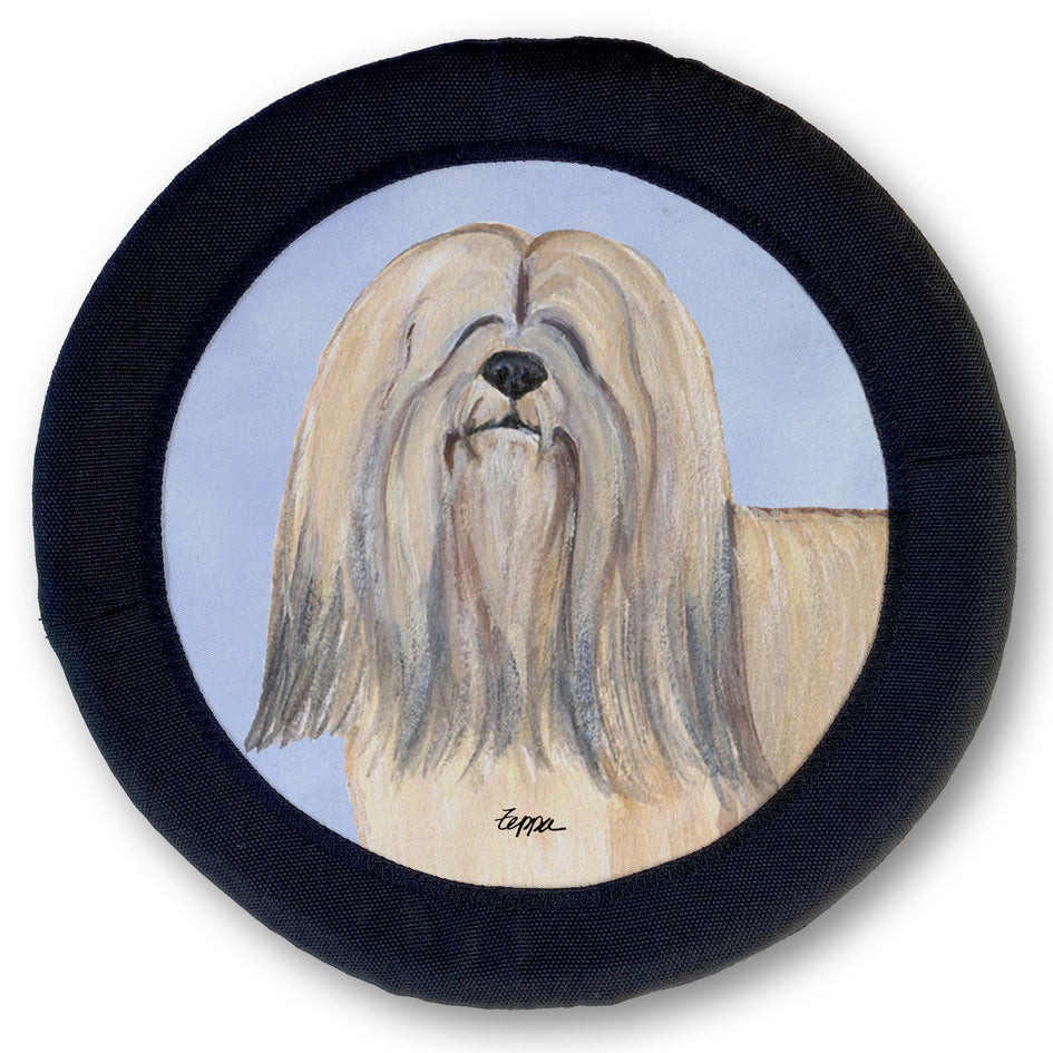 Lhasa Apso FOTOFRISBY Flying Dog Disc Toy