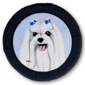 Maltese FOTOFRISBY Flying Dog Disc Toy