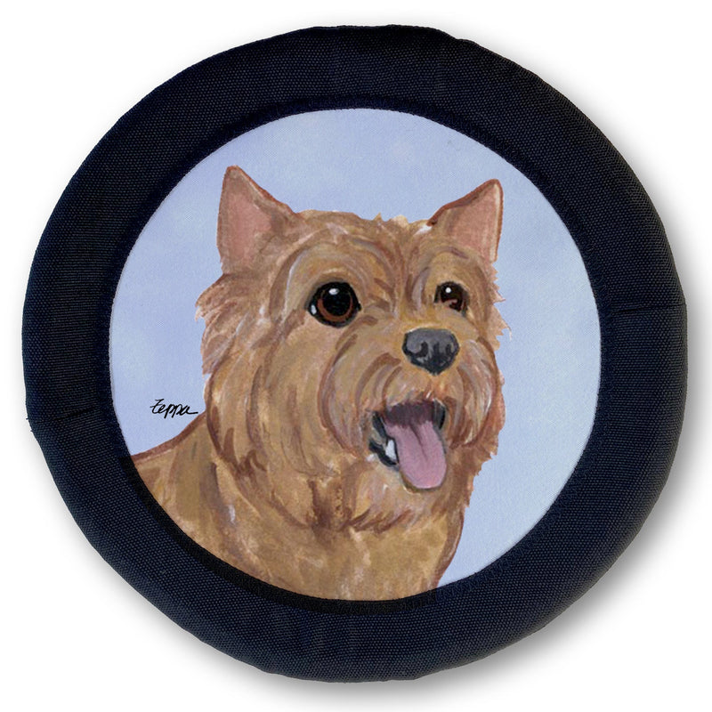 Norwich Terrier FotoFrisby™ Flying Dog Disc Toy