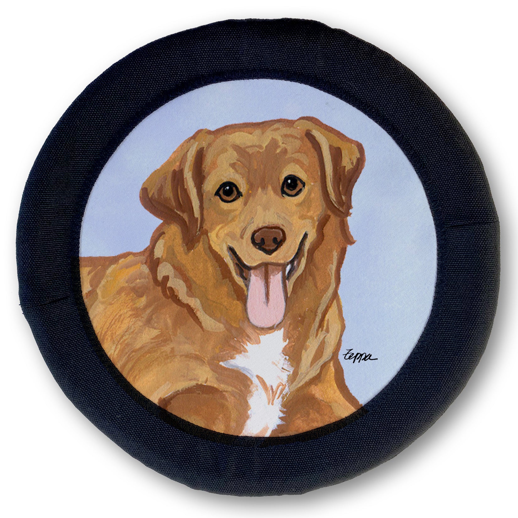 (希少)道楽　DOWLUCK SURFACE RETRIEVER Nova Scotia Duck Tolling Retriever FOTOFRISBY Flying Dog Disc Toy