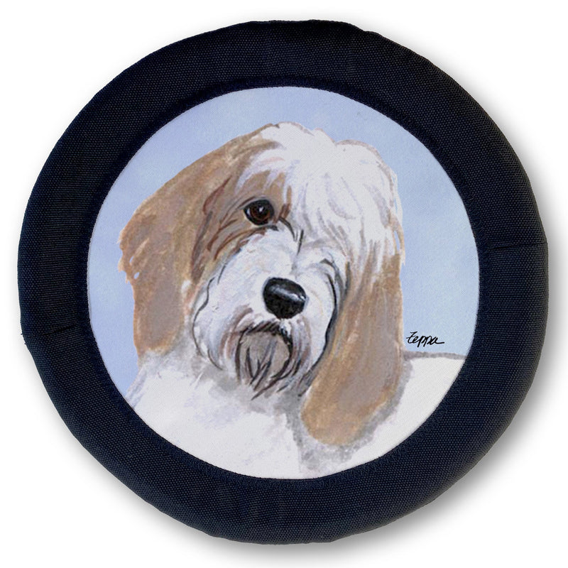 Petite Basset Griffon Vendeen FOTOFRISBY Flying Dog Disc Toy