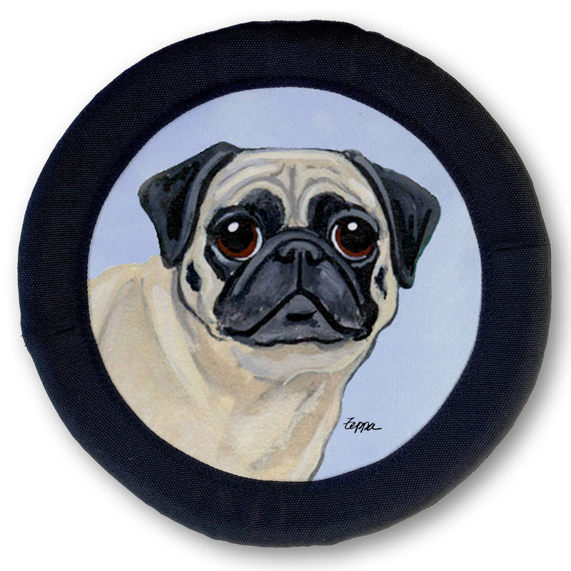 Pug FotoFrisby™ Flying Dog Disc Toy