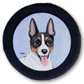 Rat Terrier FOTOFRISBY Flying Dog Disc Toy