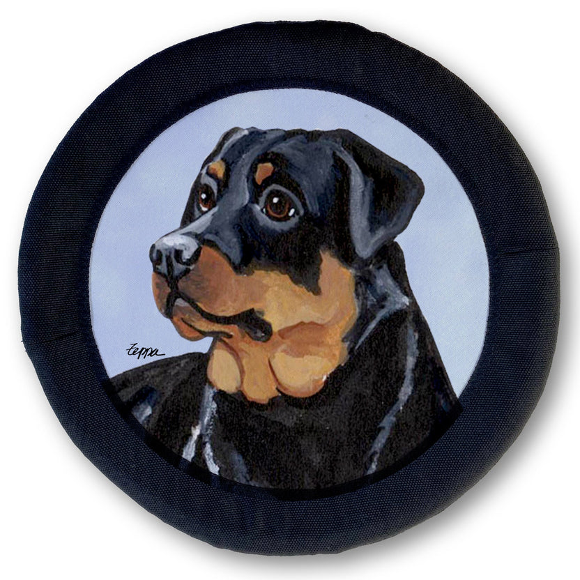 Rottweiler FOTOFRISBY Flying Dog Disc Toy | AKC Shop