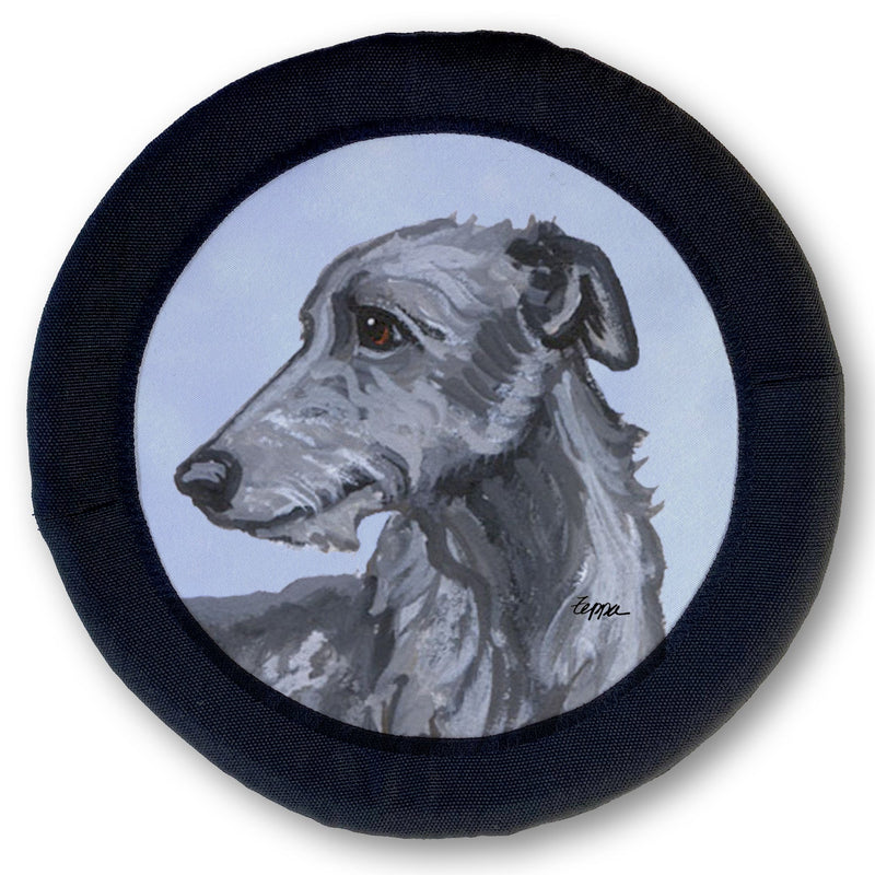Scottish Deerhound FotoFrisby™ Flying Dog Disc Toy