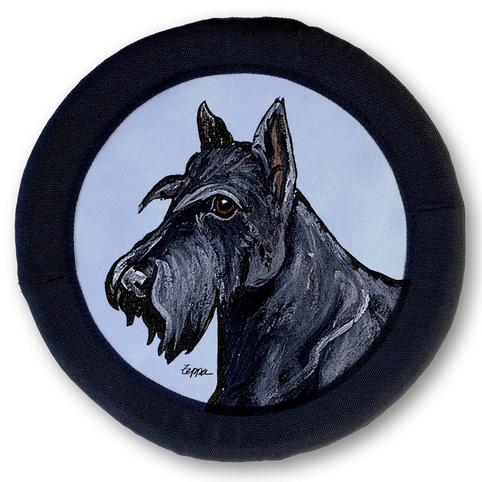 Scottish Terrier FOTOFRISBY Flying Dog Disc Toy