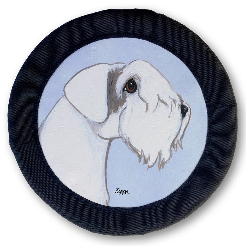 Sealyham Terrier FOTOFRISBY Flying Dog Disc Toy