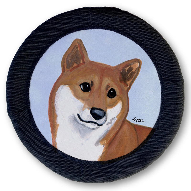 Shiba Inu FOTOFRISBY Flying Dog Disc Toy