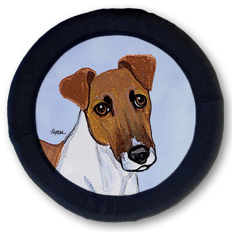 Smooth Fox Terrier FotoFrisby™ Flying Dog Disc Toy