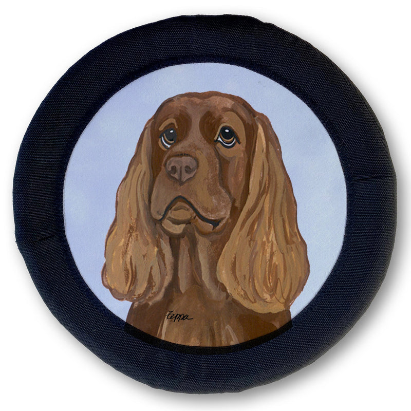 Sussex Spaniel FOTOFRISBY Flying Dog Disc Toy