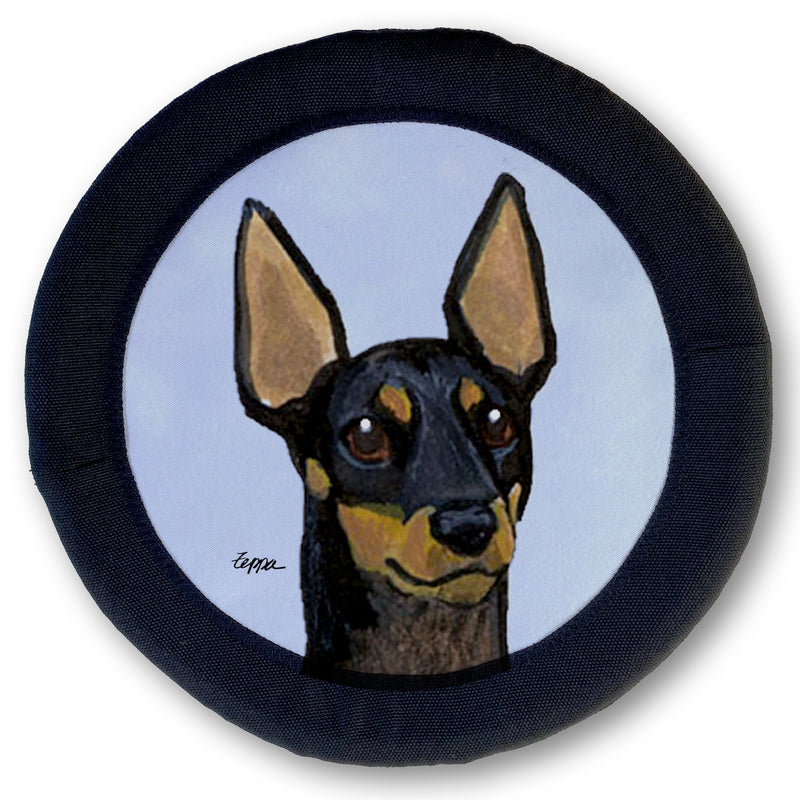 Toy Manchester Terrier FOTOFRISBY Flying Dog Disc Toy