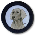 Weimaraner Sitting FOTOFRISBY Flying Dog Disc Toy