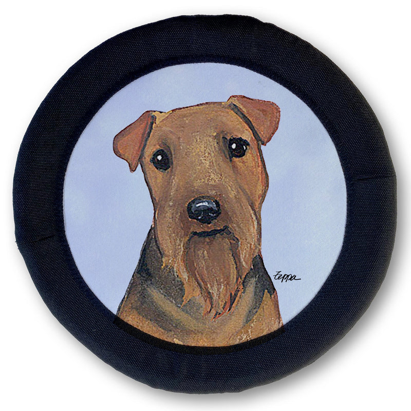 Welsh Terrier FOTOFRISBY Flying Dog Disc Toy