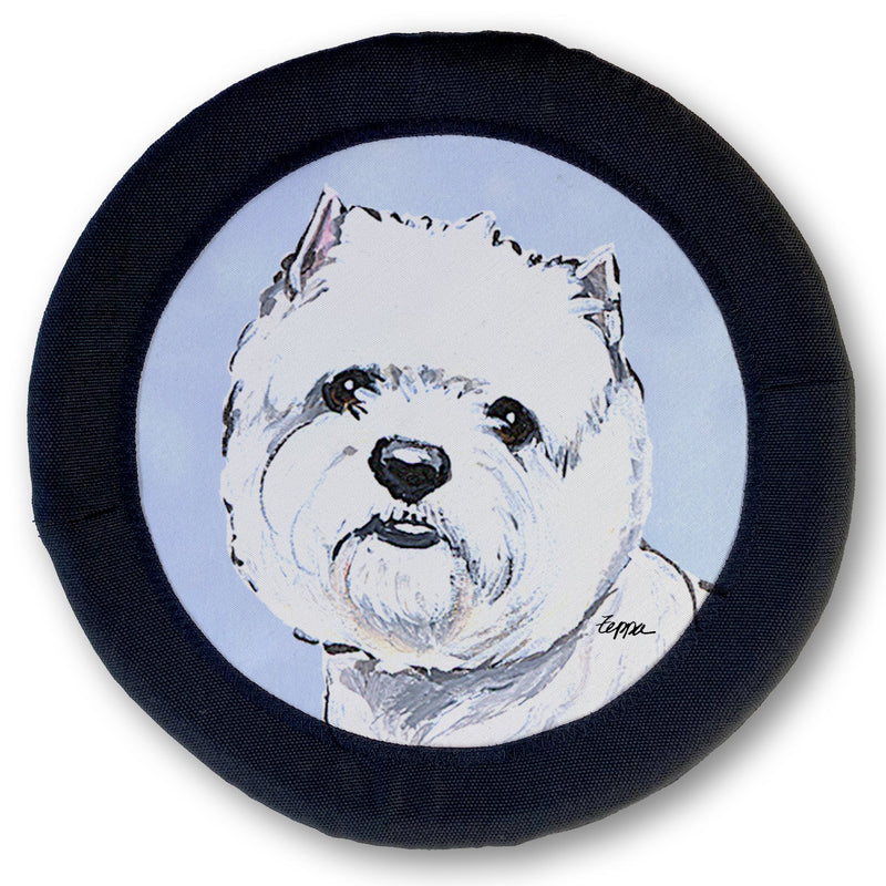 West Highland Terrier FOTOFRISBY Flying Dog Disc Toy