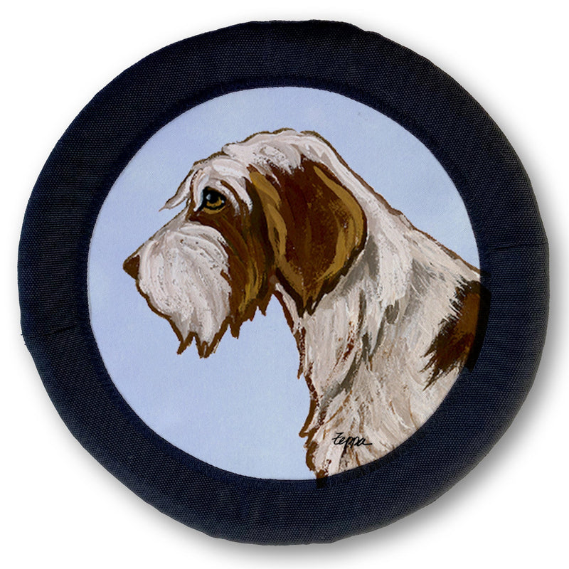 Wirehair Pointing Griffon FOTOFRISBY Flying Dog Disc Toy