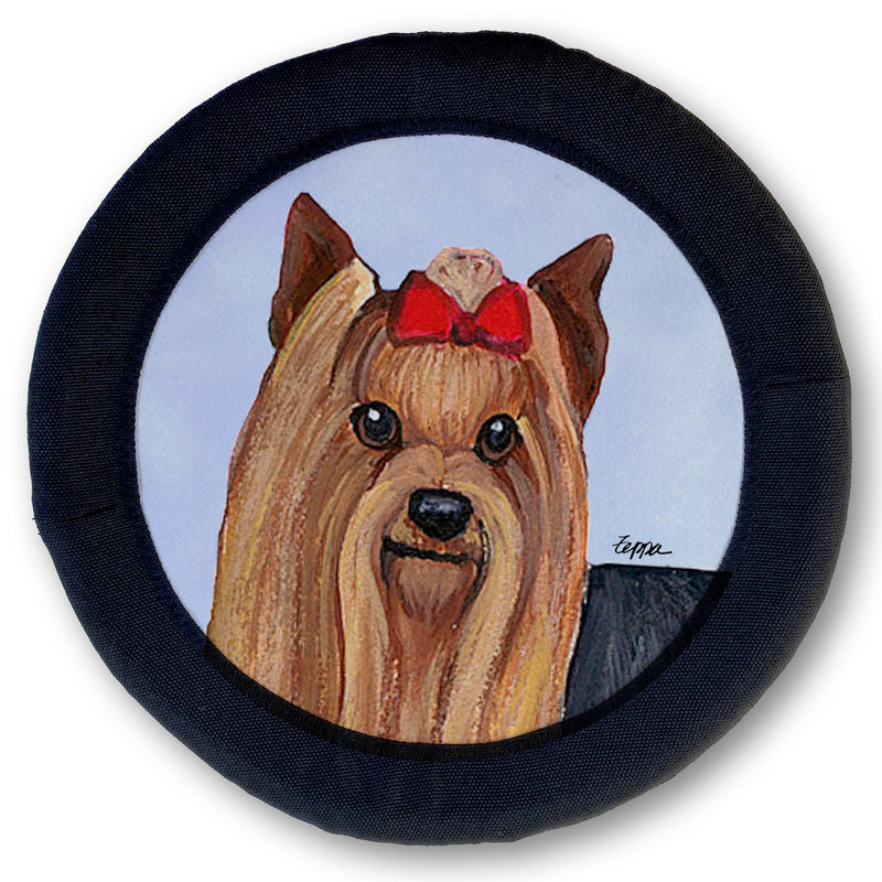 Yorkshire Terrier FOTOFRISBY Flying Dog Disc Toy