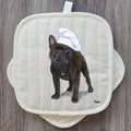 French Bulldog  Pot Holder Set