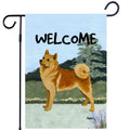 Finnish Spitz Garden Flag