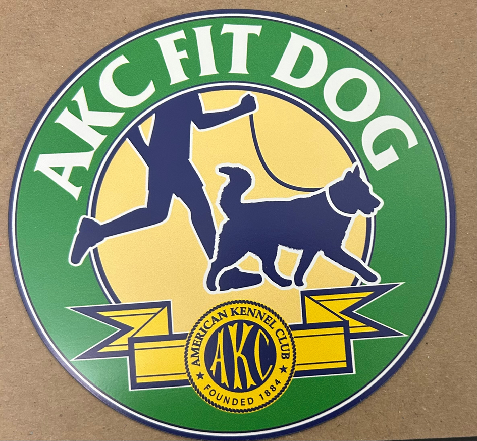 Fit Dog Magnet