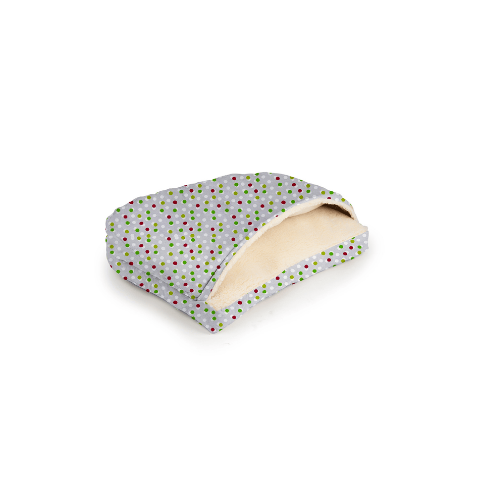 Holiday Luxury Cozy Cave® - Rectangle Dog Bed