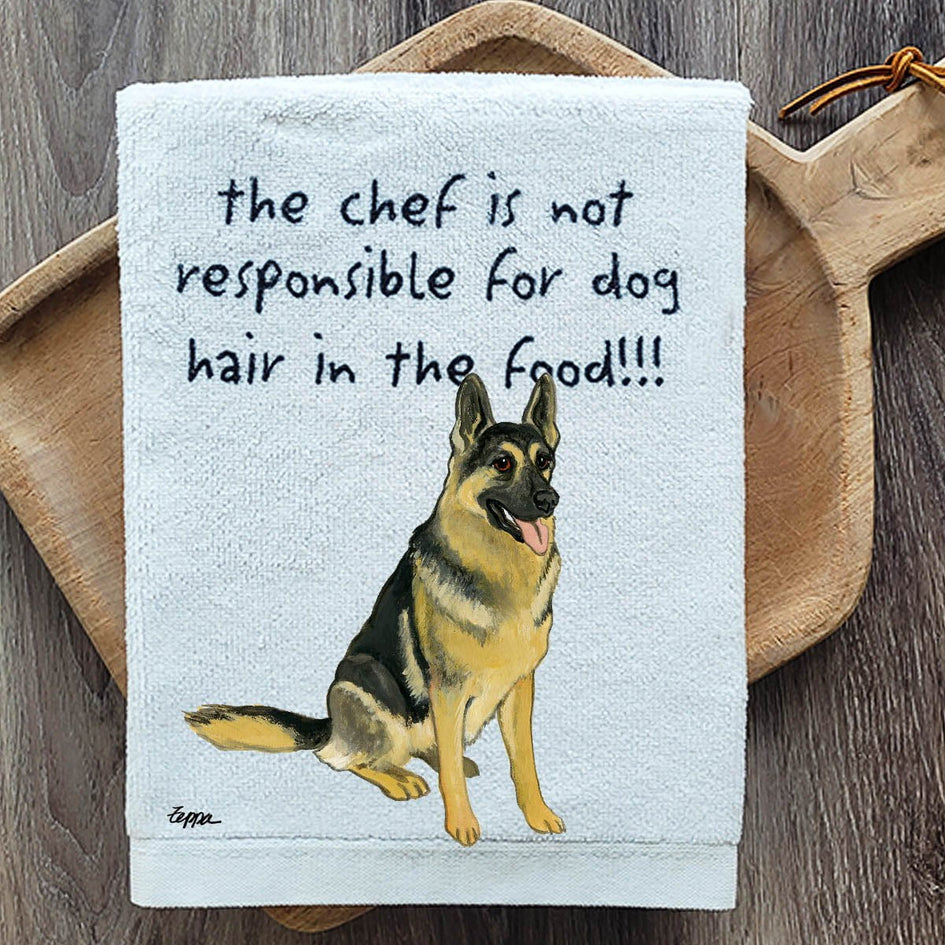 German Shepherd Dog Dish Towel