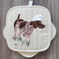 German Pointer  Pot Holder Set