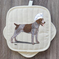 German Pointer  Pot Holder Set